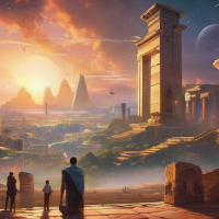 Human History Through AI's Lens: Where Did We Come From, Where Are We Going?